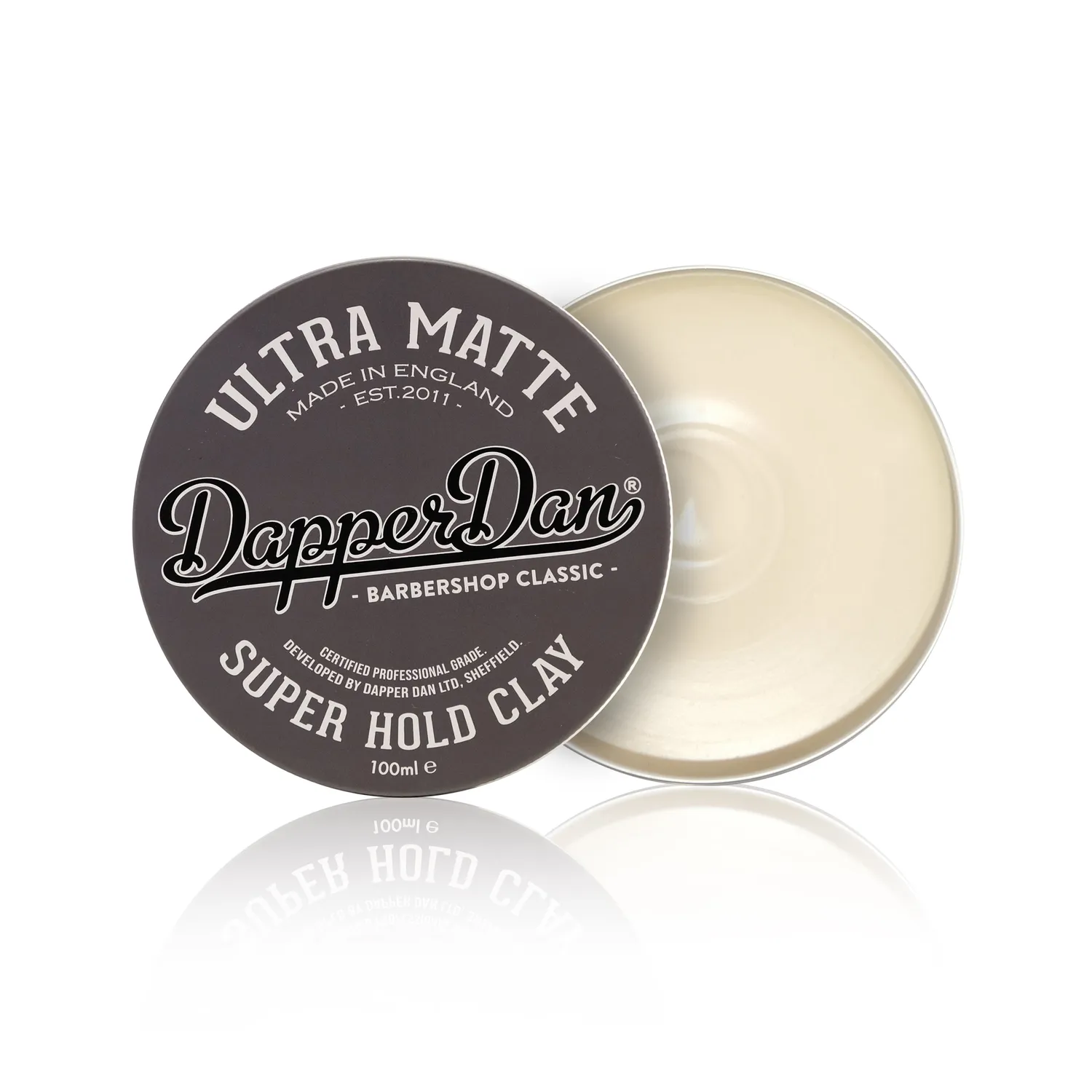 Dapper Dan Ultra Matte Clay hårlera 100 ml extremt matt