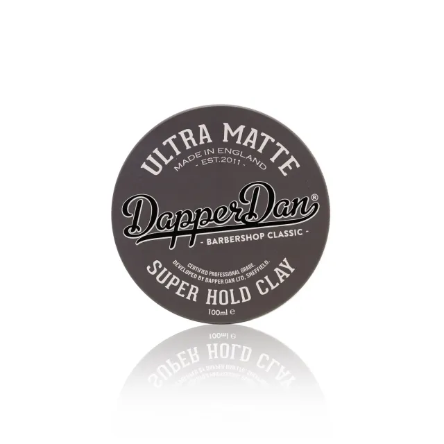 Dapper Dan Ultra Matte Clay hårlera 100 ml extremt matt
