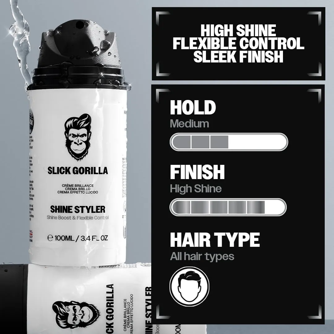 Slick Gorilla Shine Styler hårvax blank