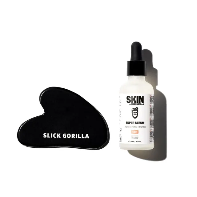 Slick Gorilla Super Serum & Gua Sha ansiktskit