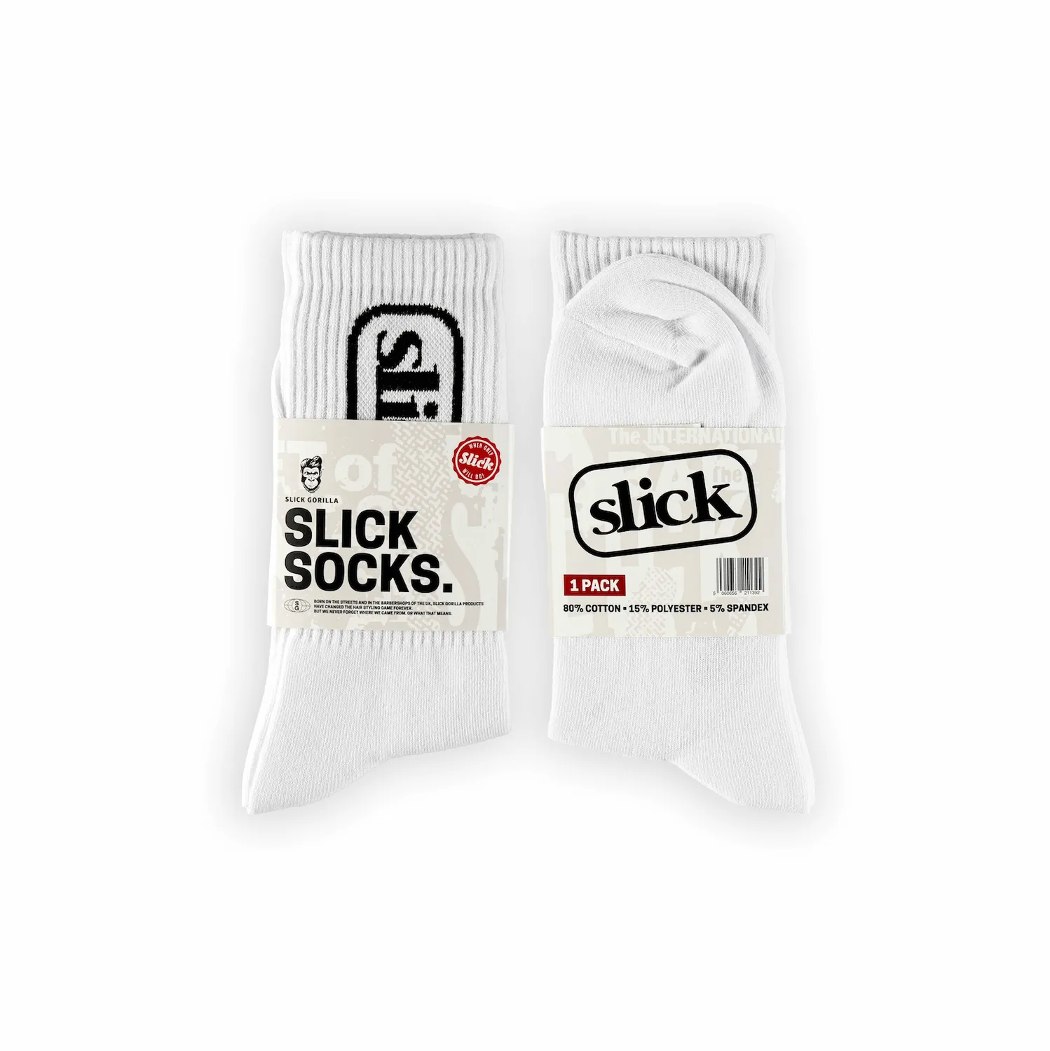 Slick Gorilla Slick Socks strumpor svart