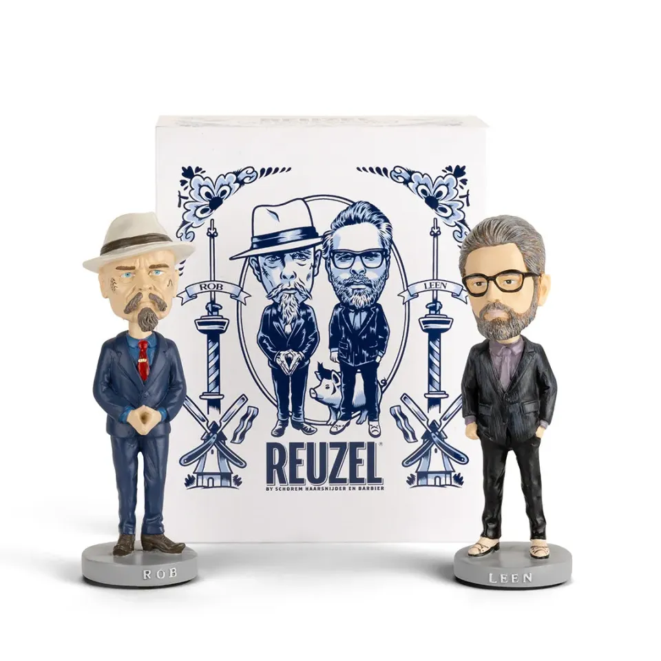 Reuzel Founders Bobblehead Set samlarfigurer Rob & Leen