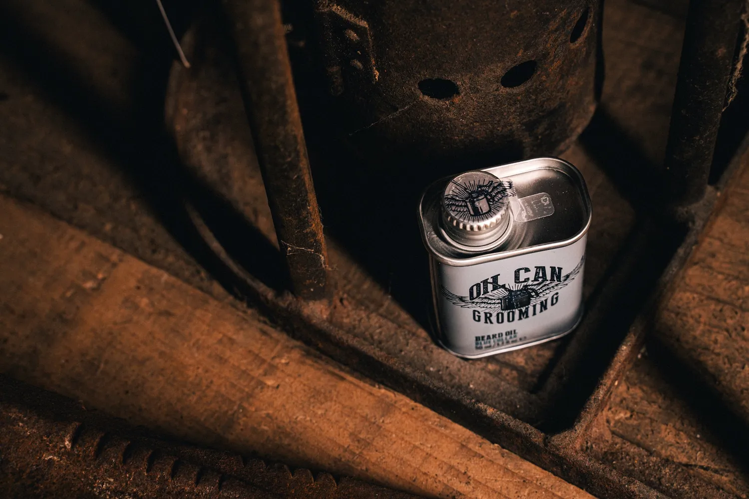 Oil Can Grooming Blue Collar skäggolja 50 ml tobak