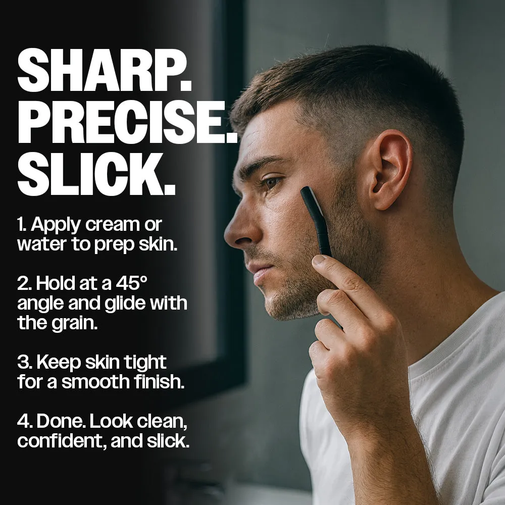 Slick Gorilla Derma Blades rakblad 3-pack ansikte