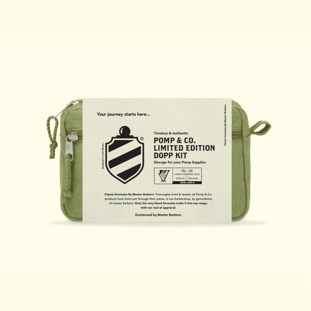 Pomp & Co Dopp Kit necessär grön hampa