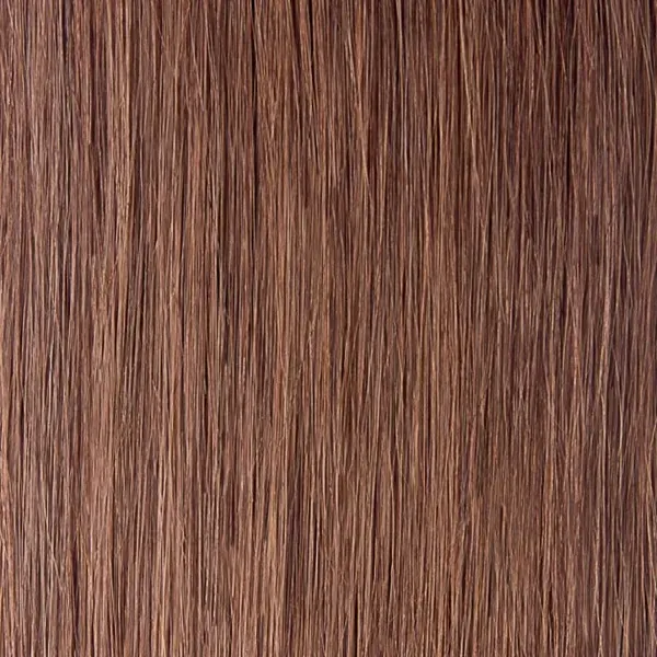 Cold Fusion #6 Brun clip on löshår 40 cm äkta hår