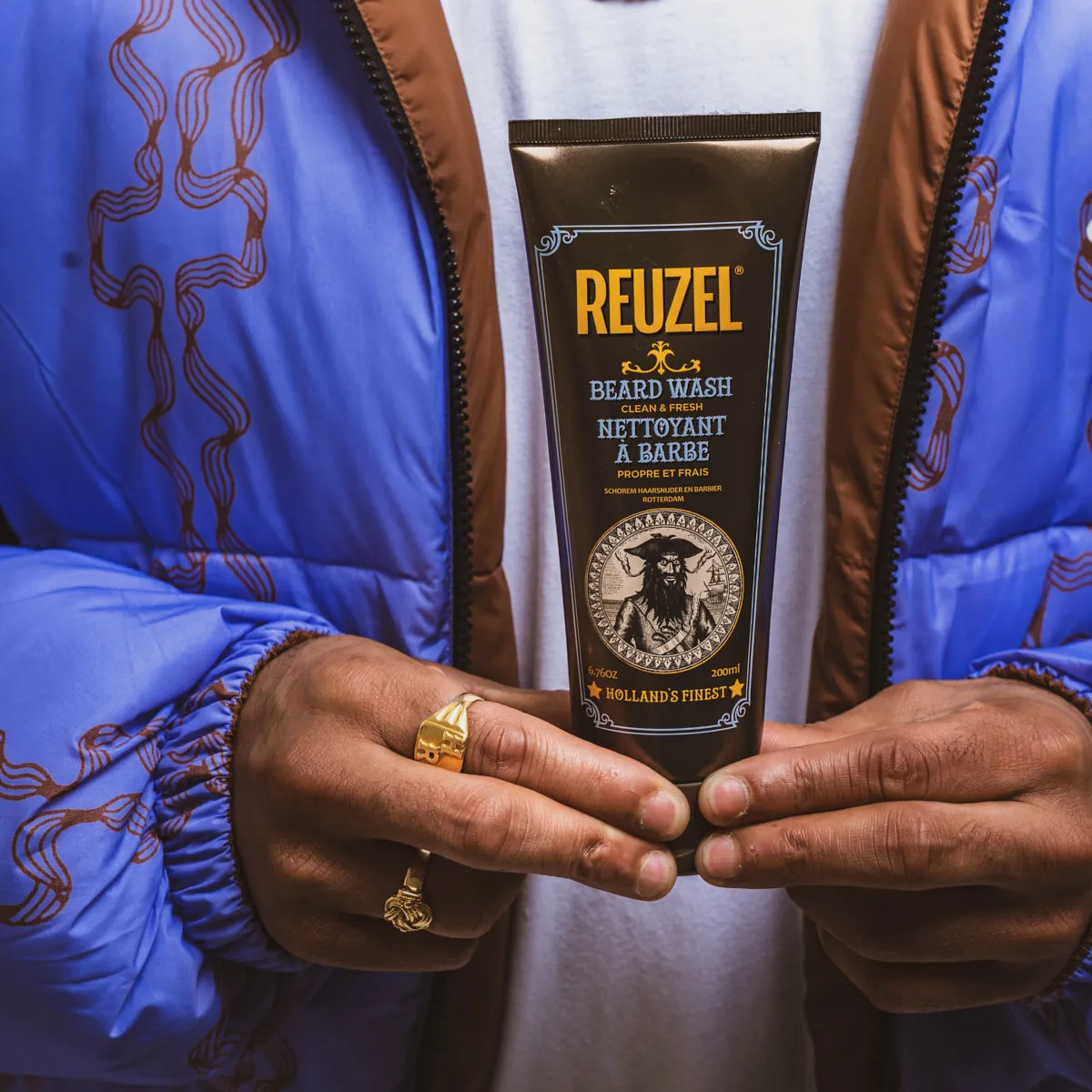 Reuzel Clean & Fresh skäggset 5-delar fräsch doft