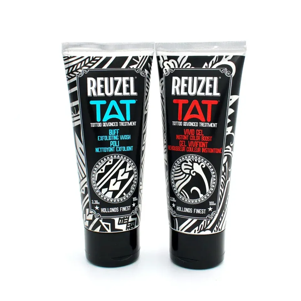 Reuzel TAT Duo tatueringskit Wash + Gel läkta