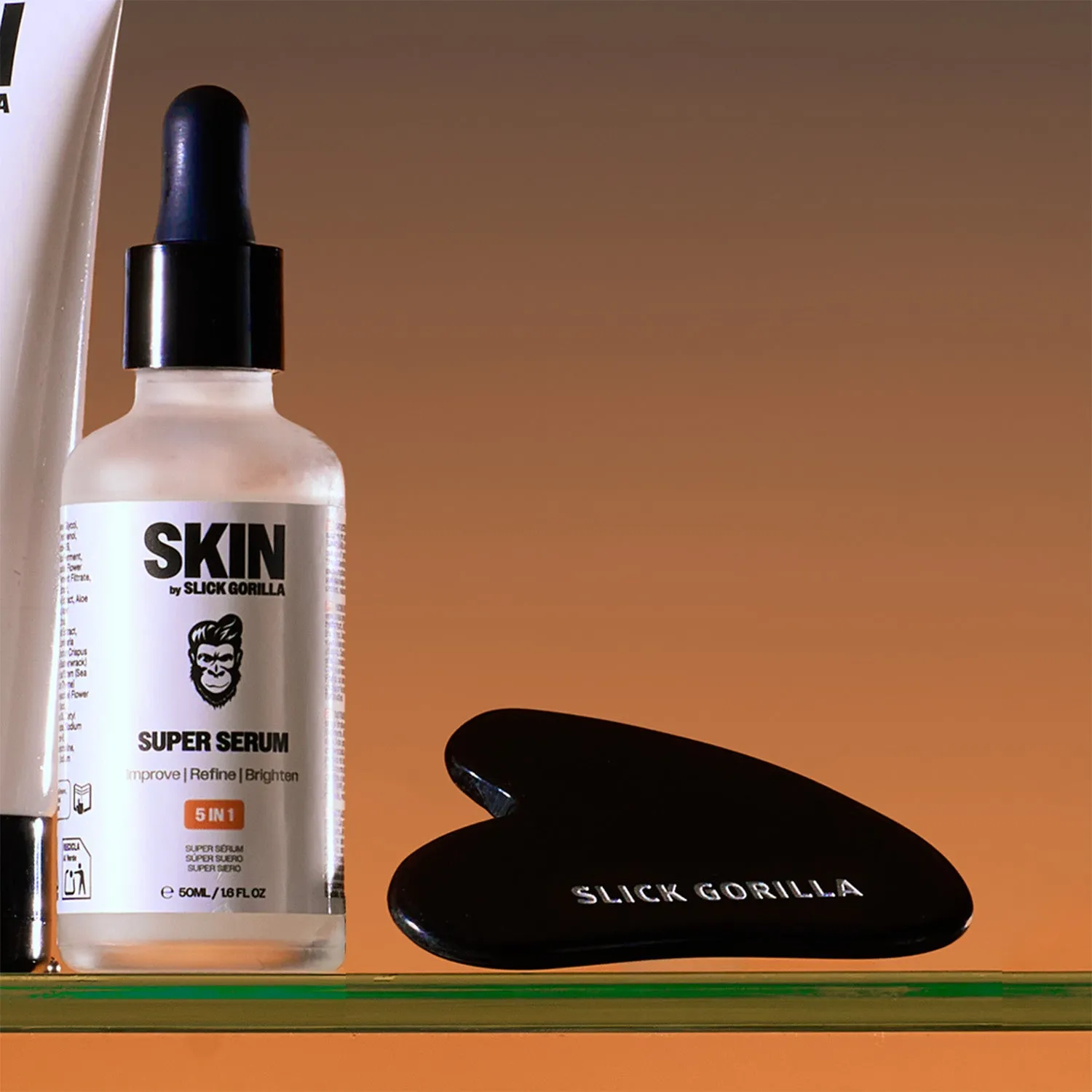 Slick Gorilla Super Serum & Gua Sha ansiktskit