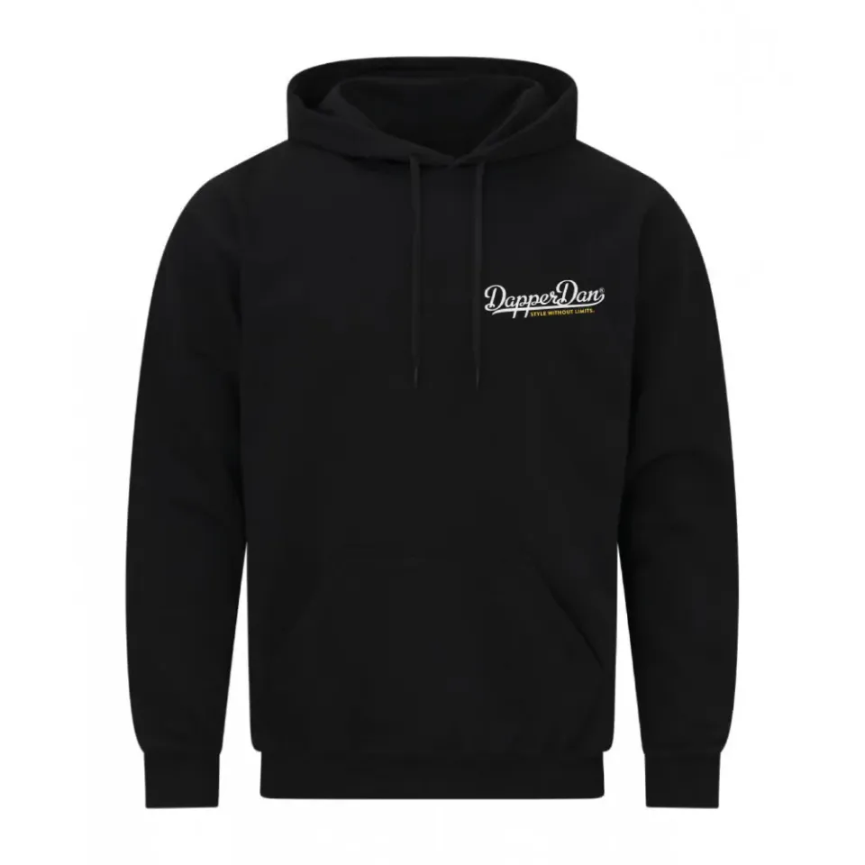 Dapper Dan Style Without Limits hoodie svart bomull