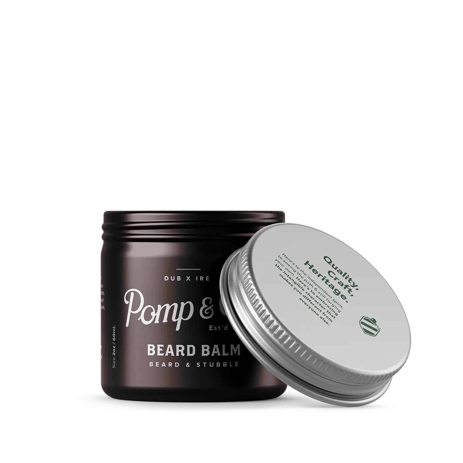 Pomp & Co Beard Balm skäggbalsam 60 ml matt