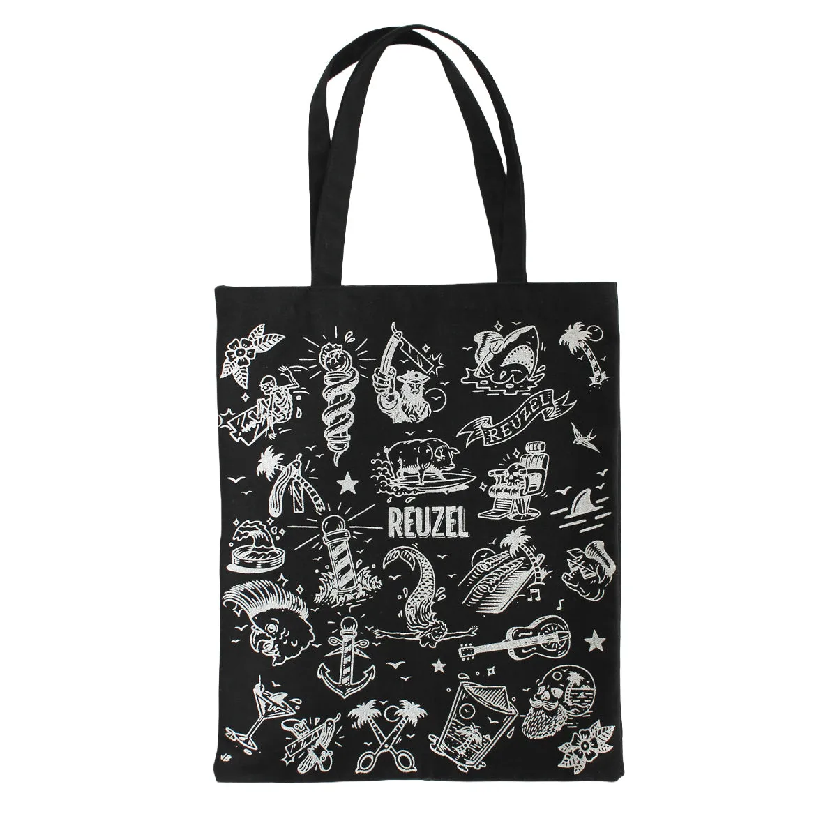 Reuzel Limited Tote Bag tygväska svart