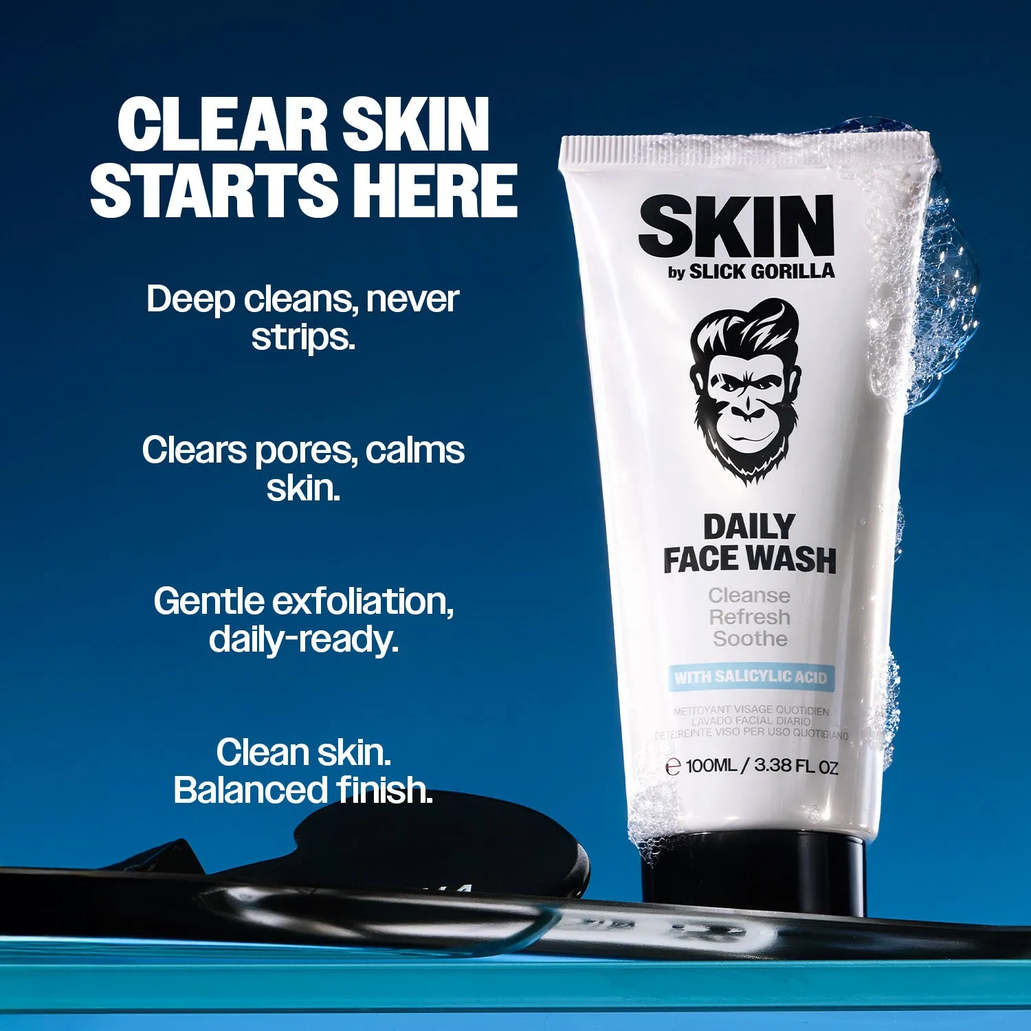 Slick Gorilla 3-Step Skin Routine hudset