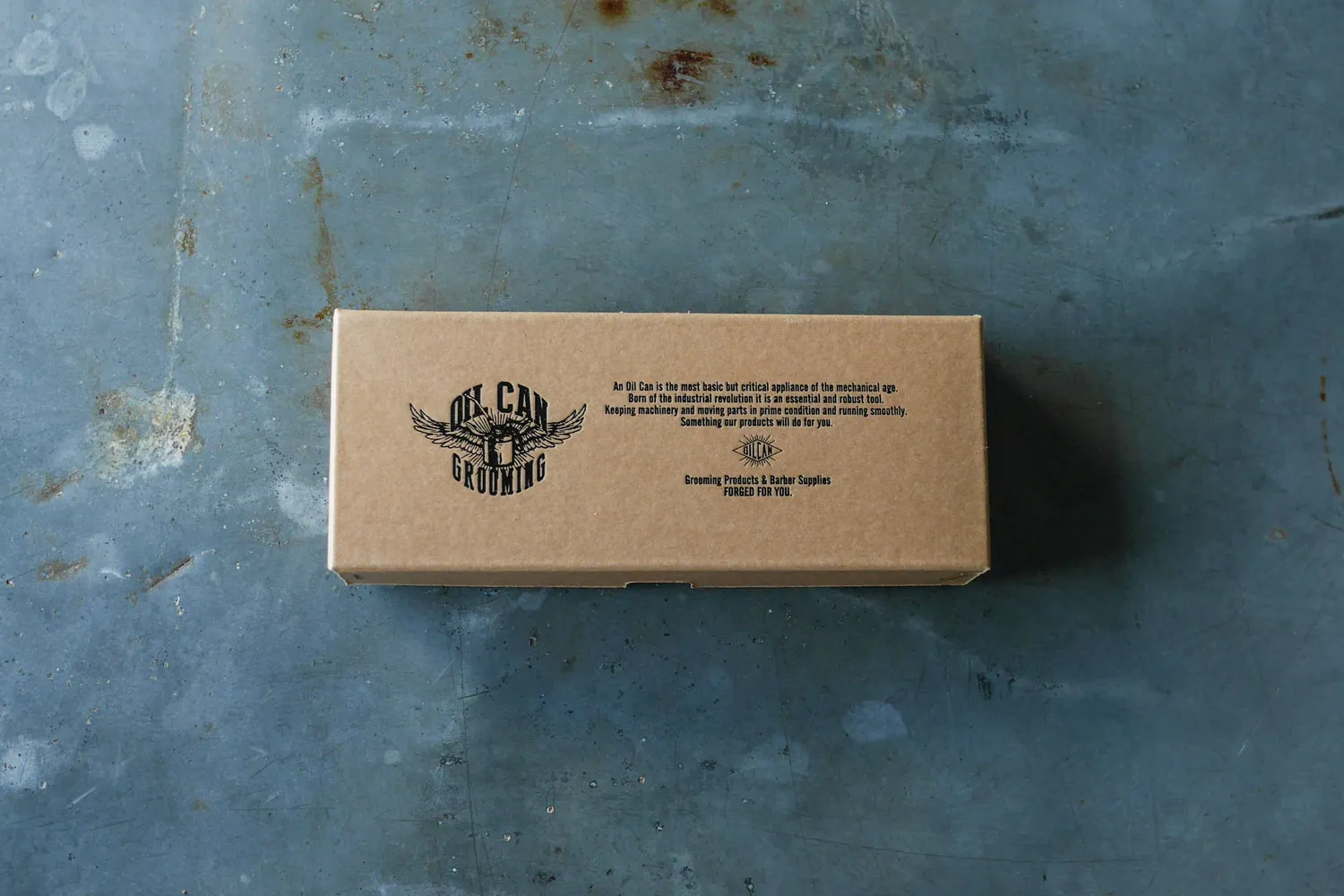 Oil Can x Duke & Sons Key Fob nyckelring mörkbrun