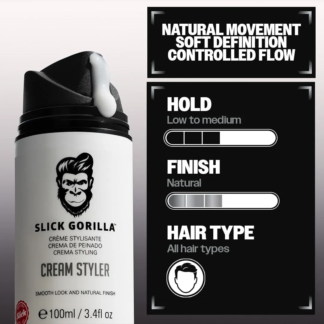 Slick Gorilla The Flow Set stylingset med matt finish