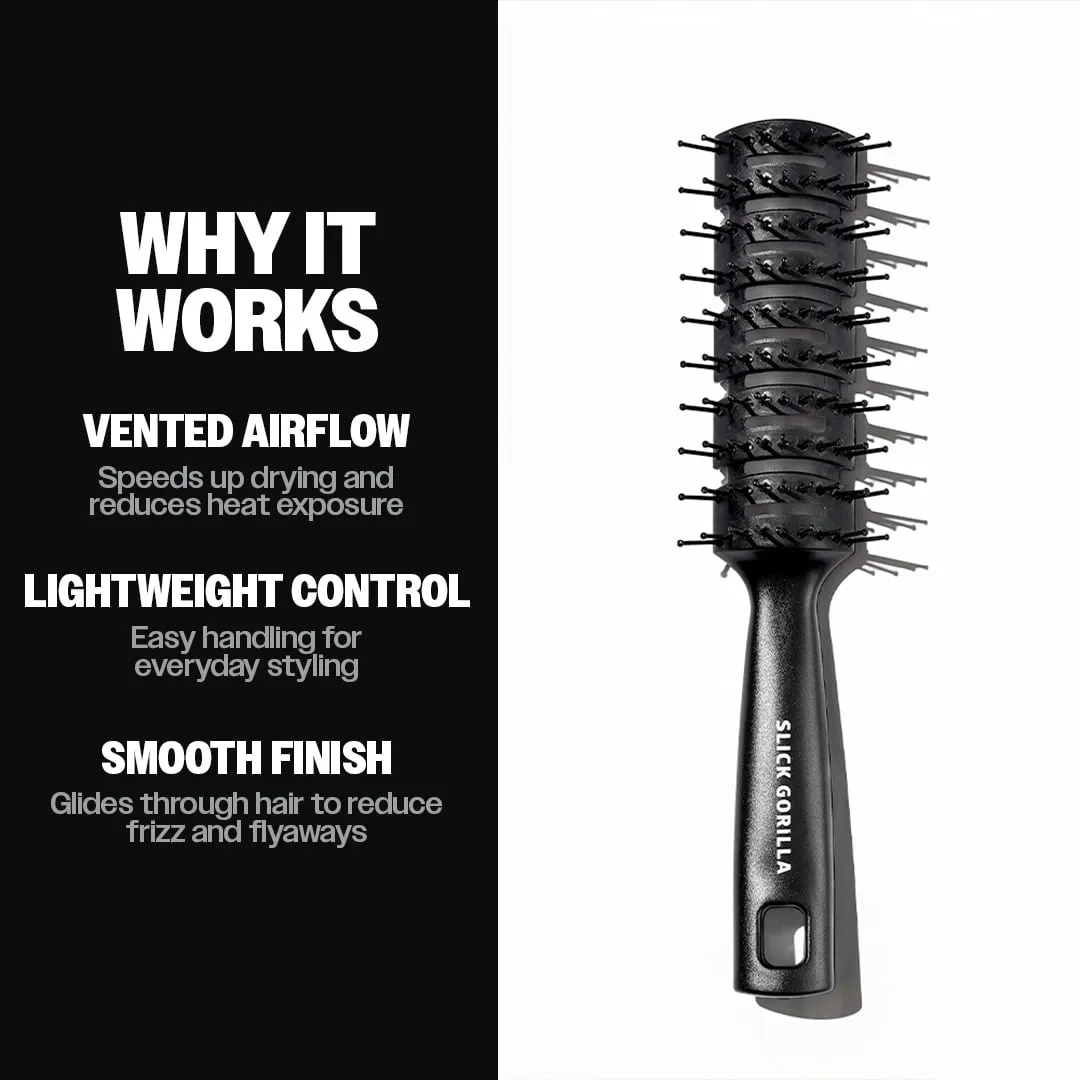 Slick Gorilla Vented Hair Brush ventborste lätt fön