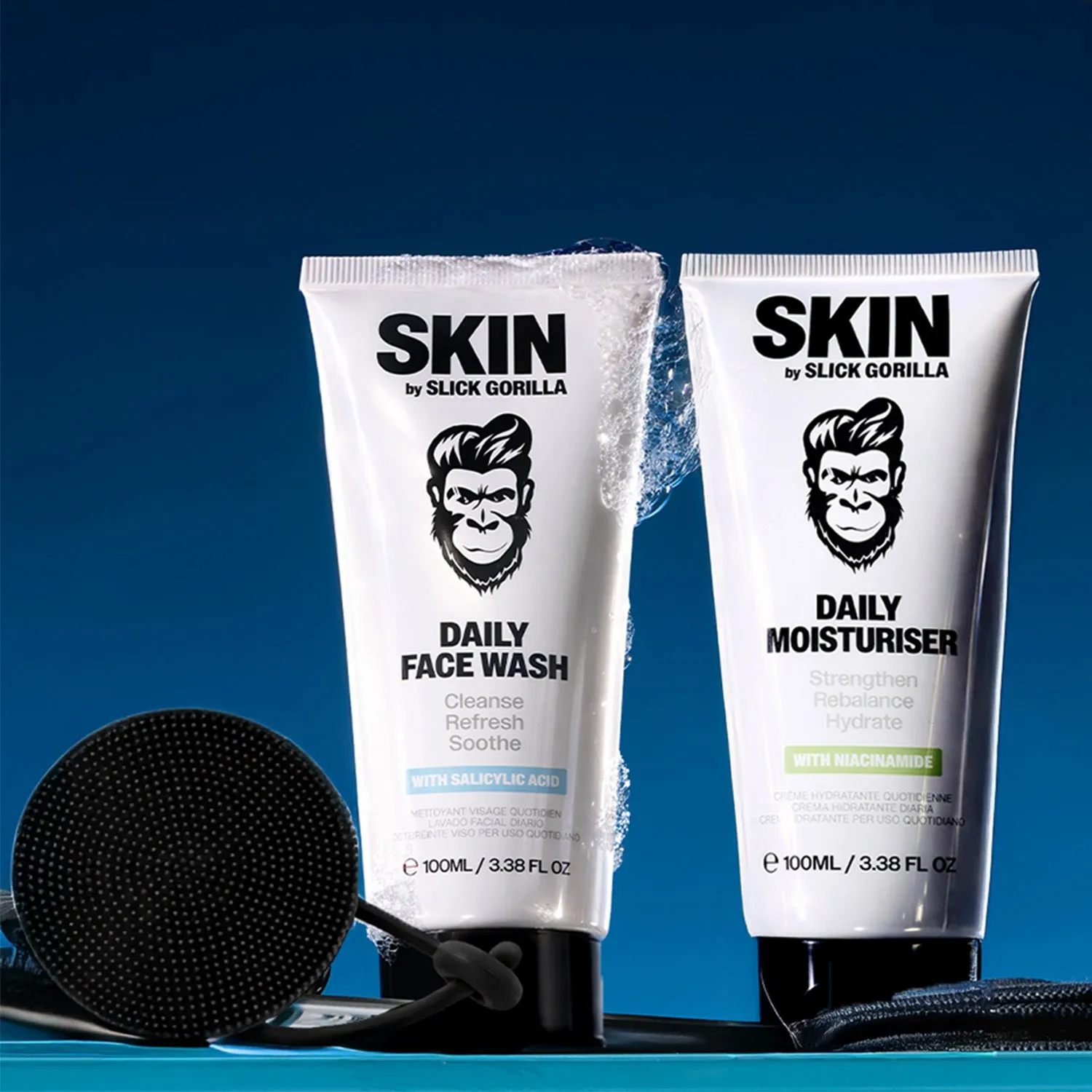 Slick Gorilla Daily Wash & Moisturiser Set hudvård