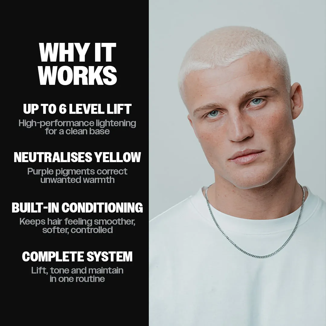 Slick Gorilla Bleach Set blekningsset för blont hår