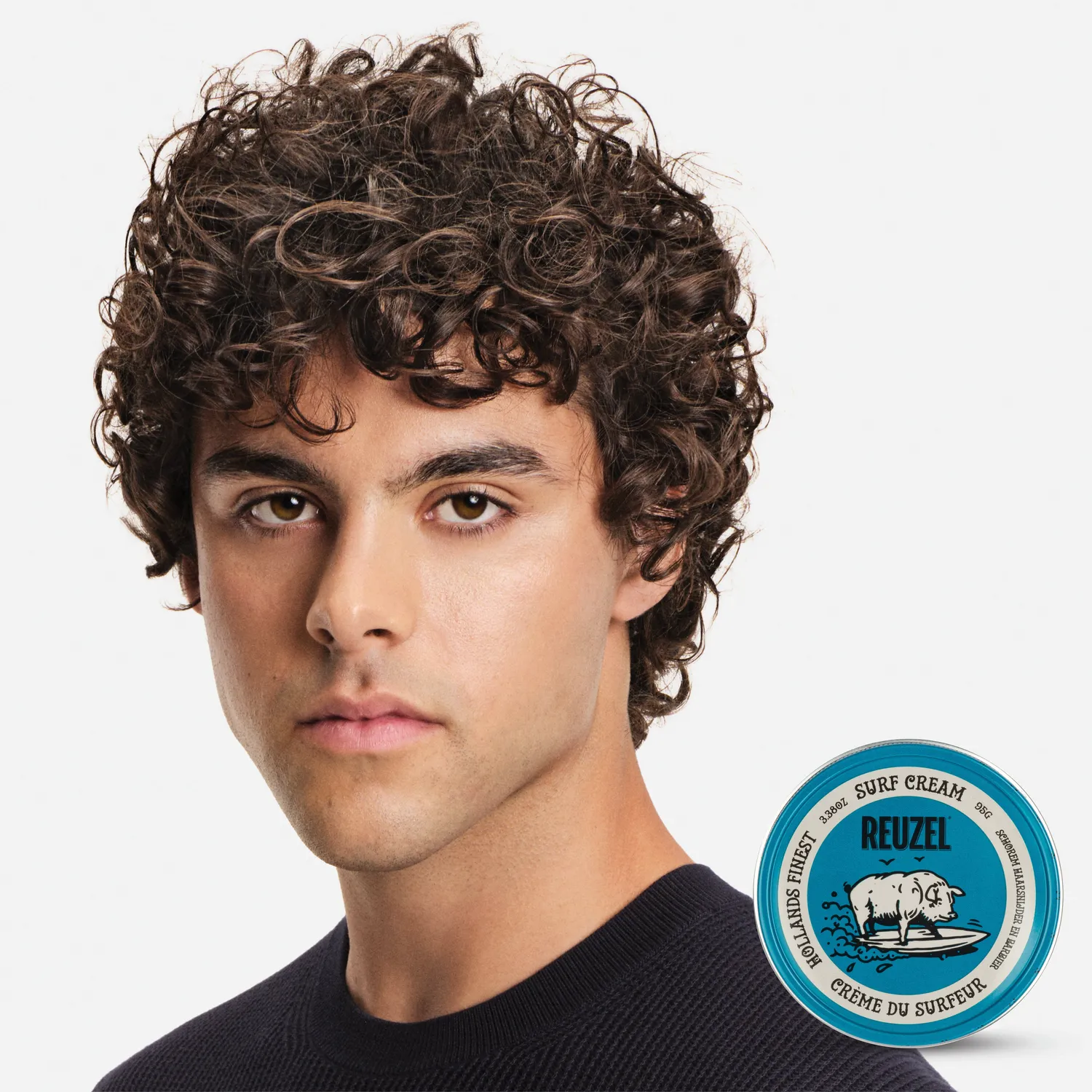 Reuzel Surf Texture Cream hårkräm 95g matt