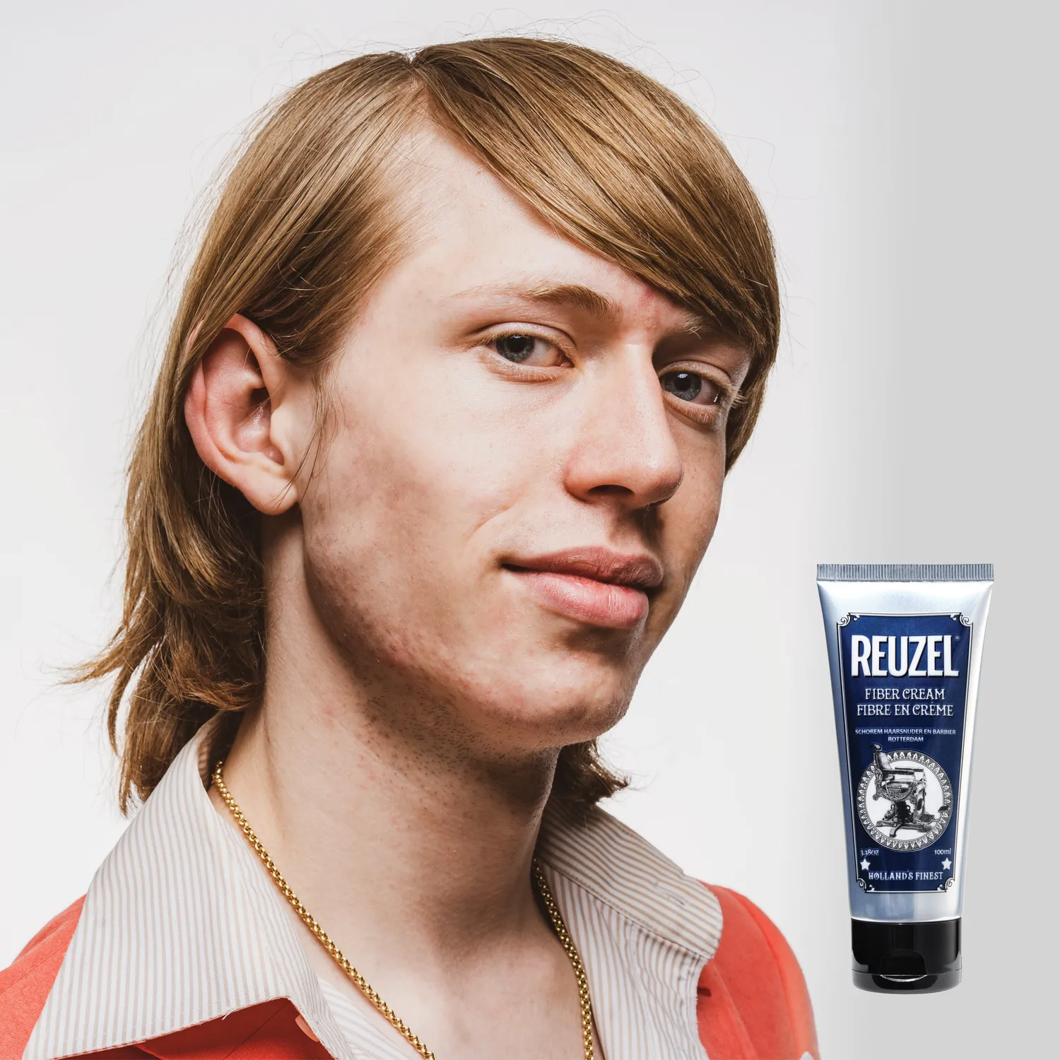 Reuzel Fiber Cream hårkräm 100 ml matt stadga 4