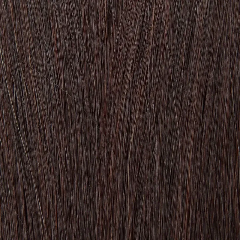 Cold Fusion #2 Mörkbrun Stick Hair 50 slingor microringar