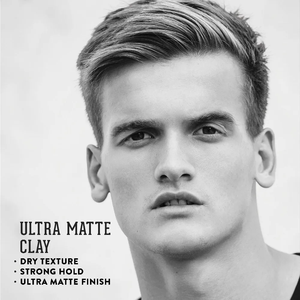 Dapper Dan Ultra Matte Clay hårlera 100 ml extremt matt