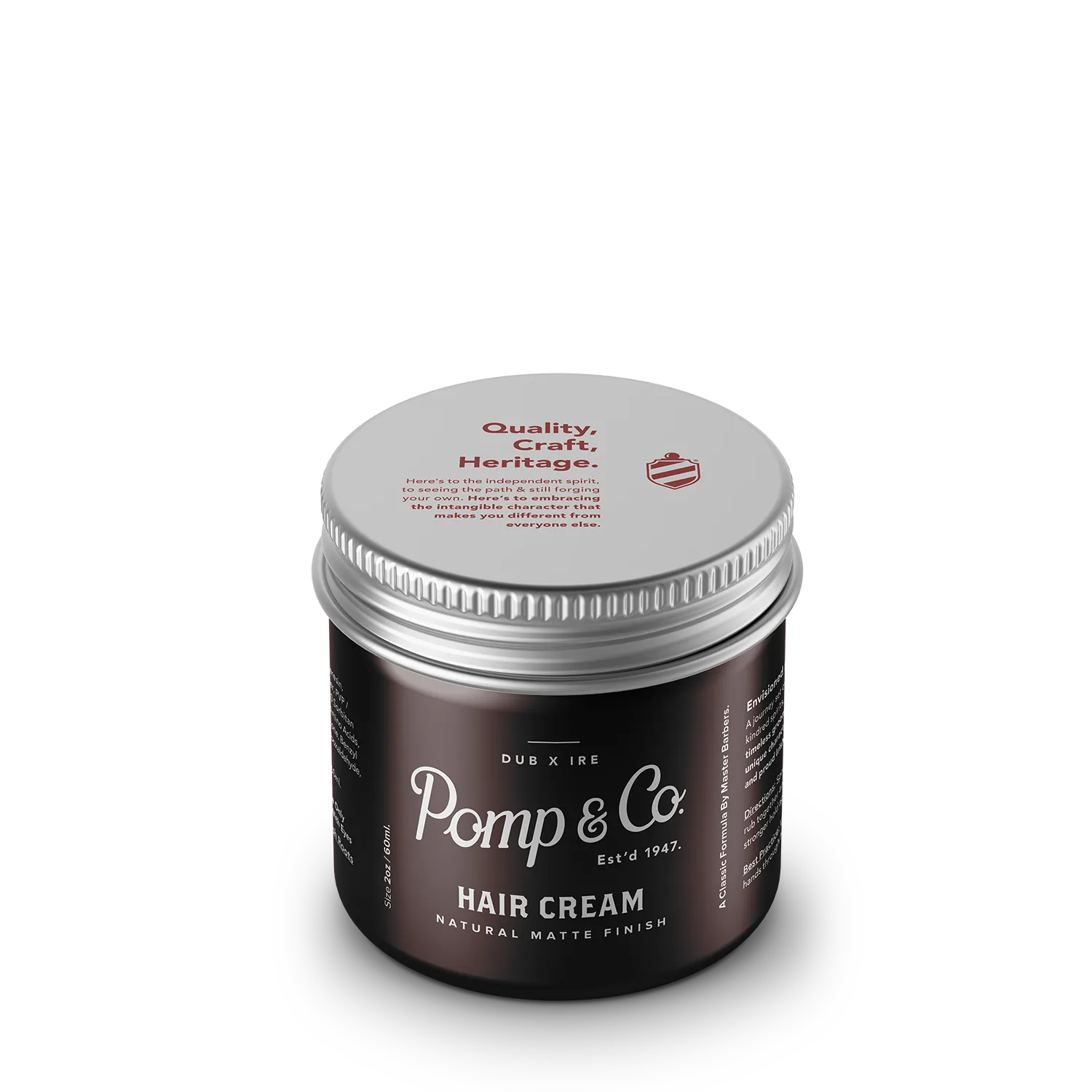 Pomp & Co Hair Cream hårkräm 60ml matt naturlig