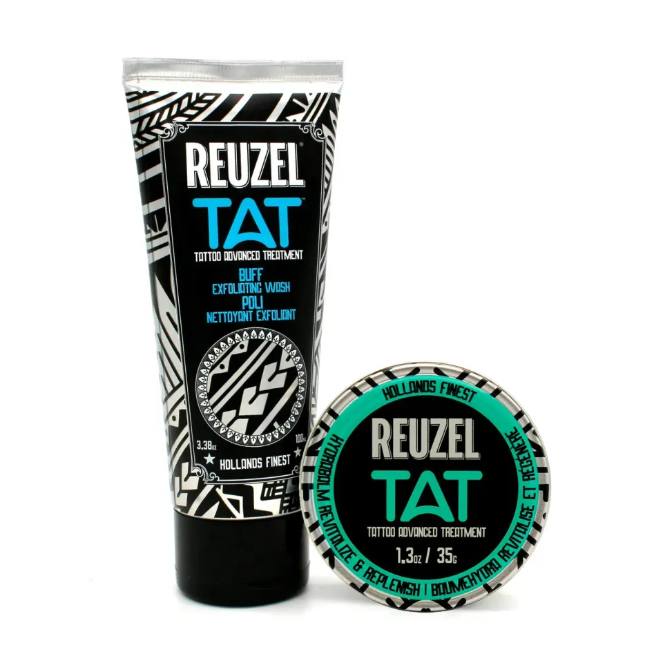 Reuzel TAT Duo tatueringskit tvätt + balm