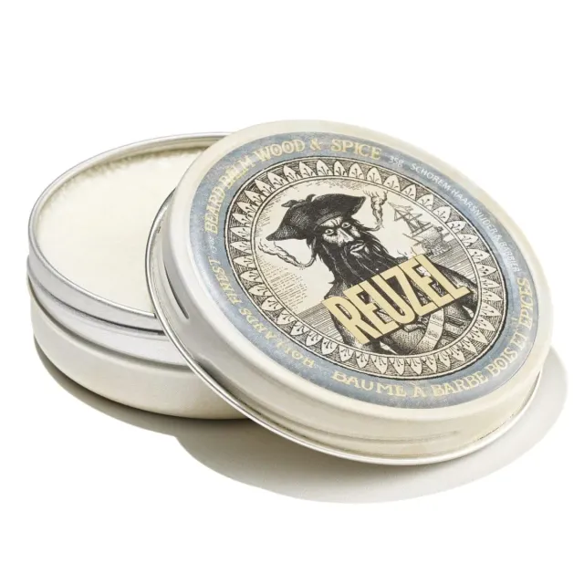 Reuzel Wood & Spice skäggbalsam 35g stadga 4
