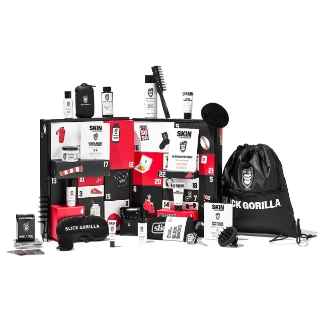 Slick Gorilla 24 Day Advent Calendar julkalender 24 luckor