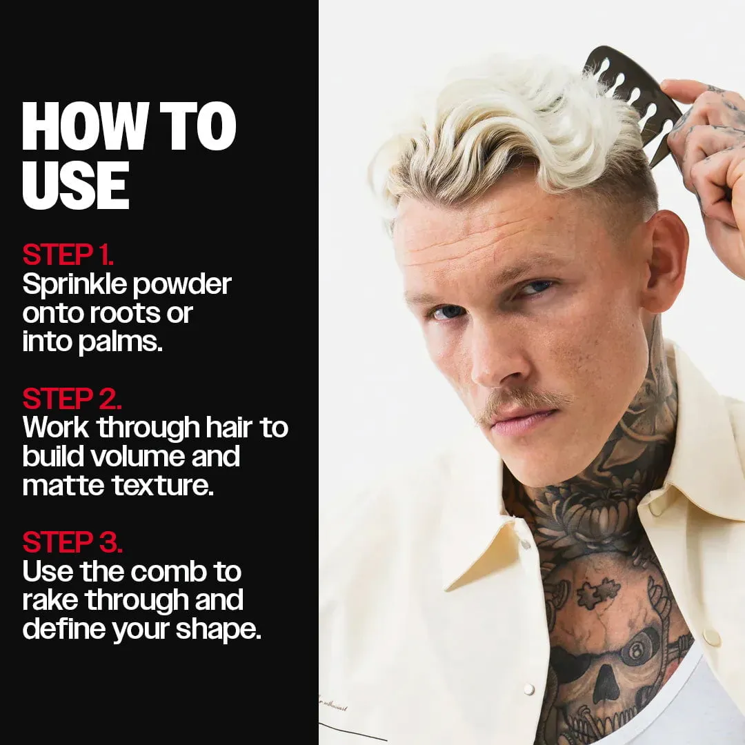 Slick Gorilla The Comb Set puder + kam matt