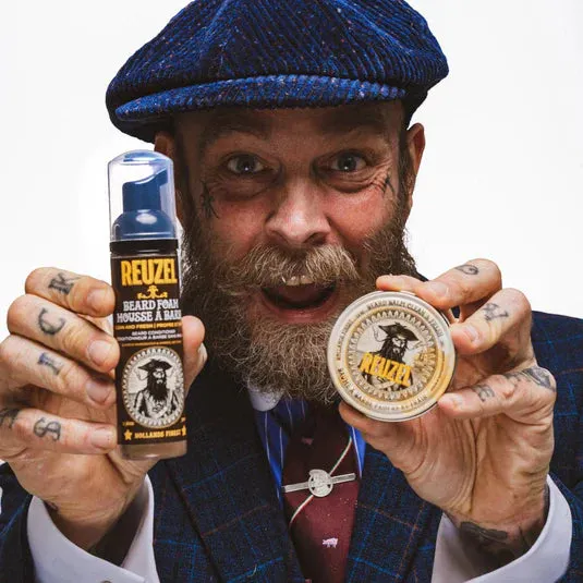Reuzel Ultimate Beard Care skäggkit 4-delar wash serum
