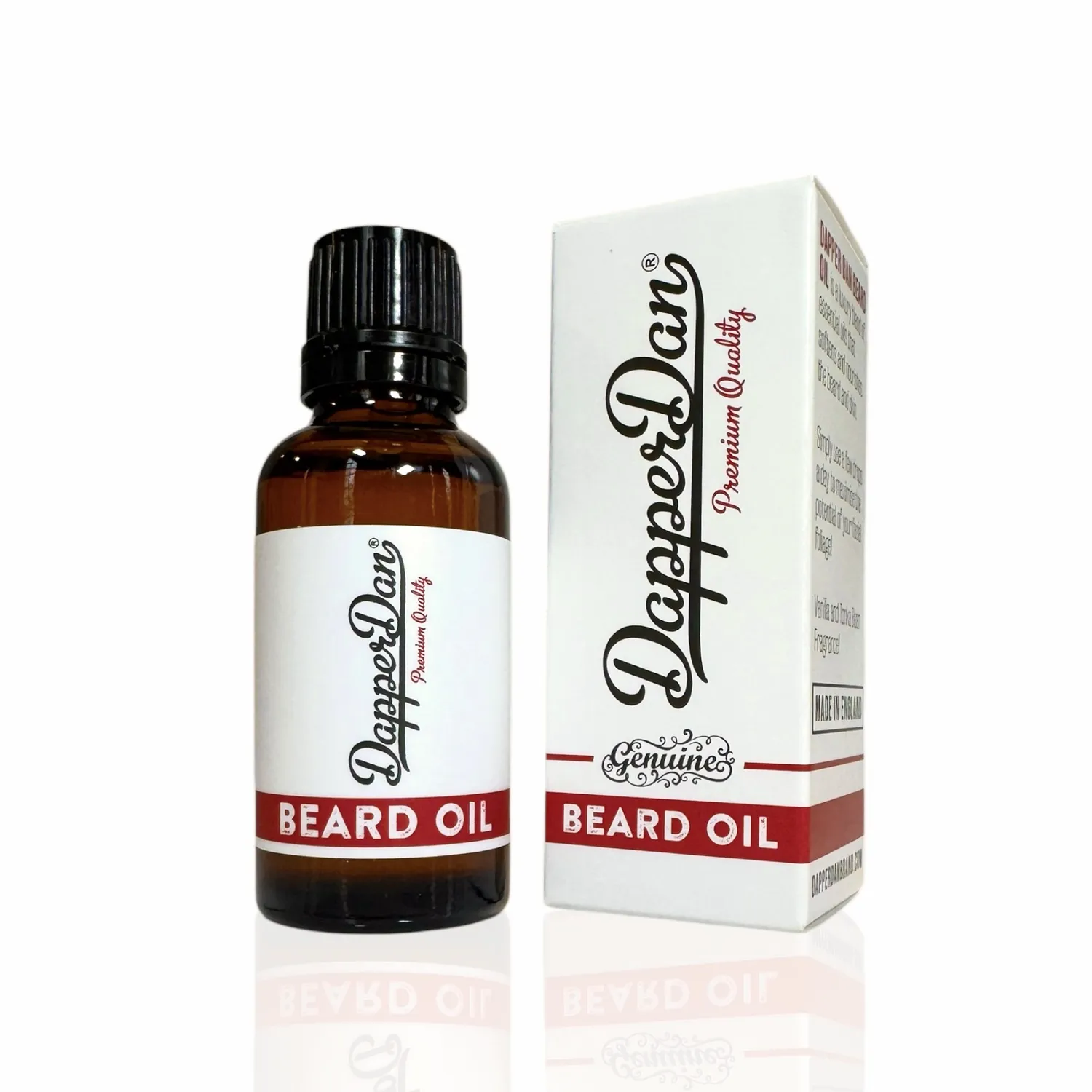 Dapper Dan Beard Oil skäggolja 30 ml doft vanilj