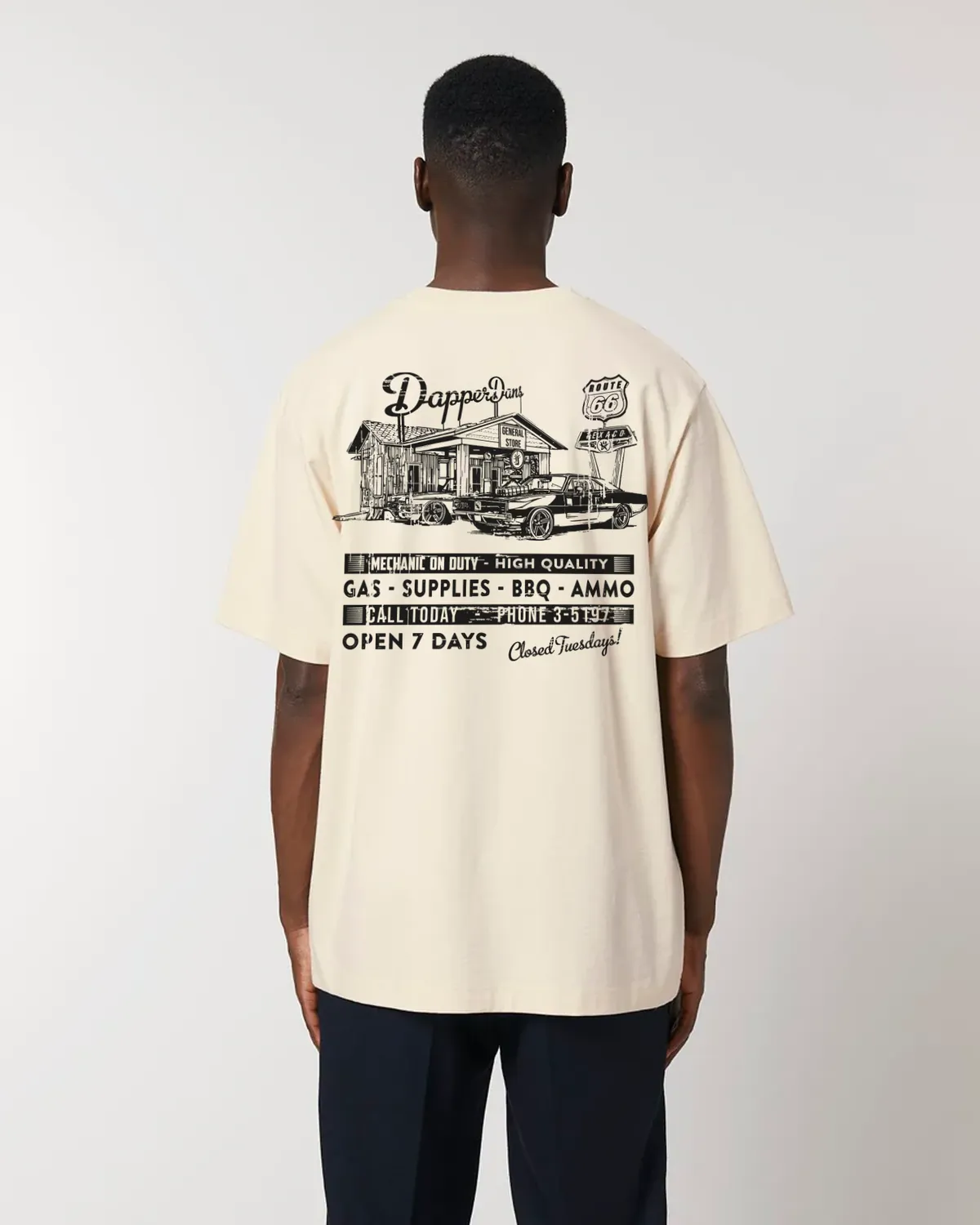Dapper Dan Retro Tee General Store t-shirt ekologisk bomull