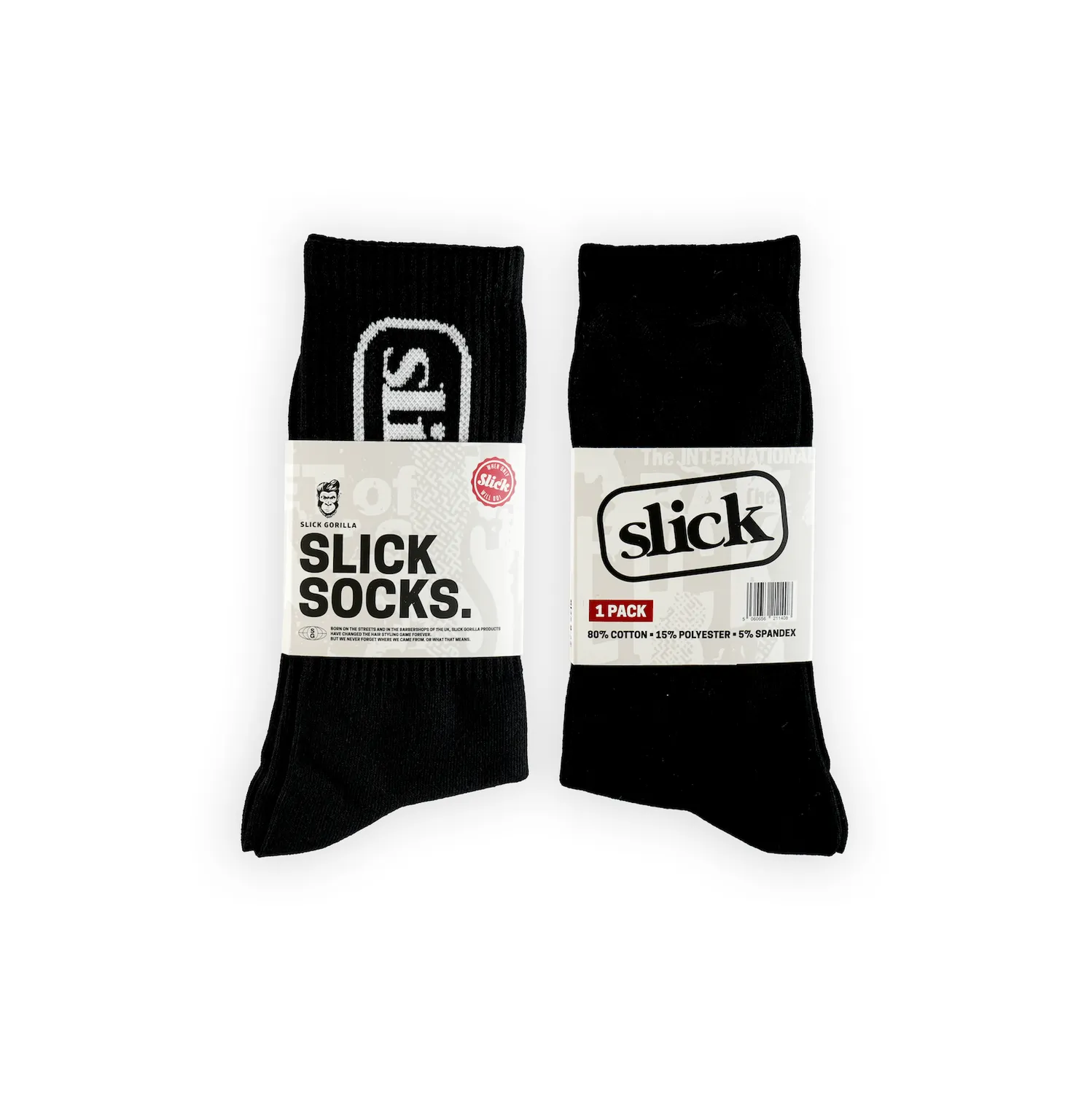 Slick Gorilla Slick Socks strumpor svart