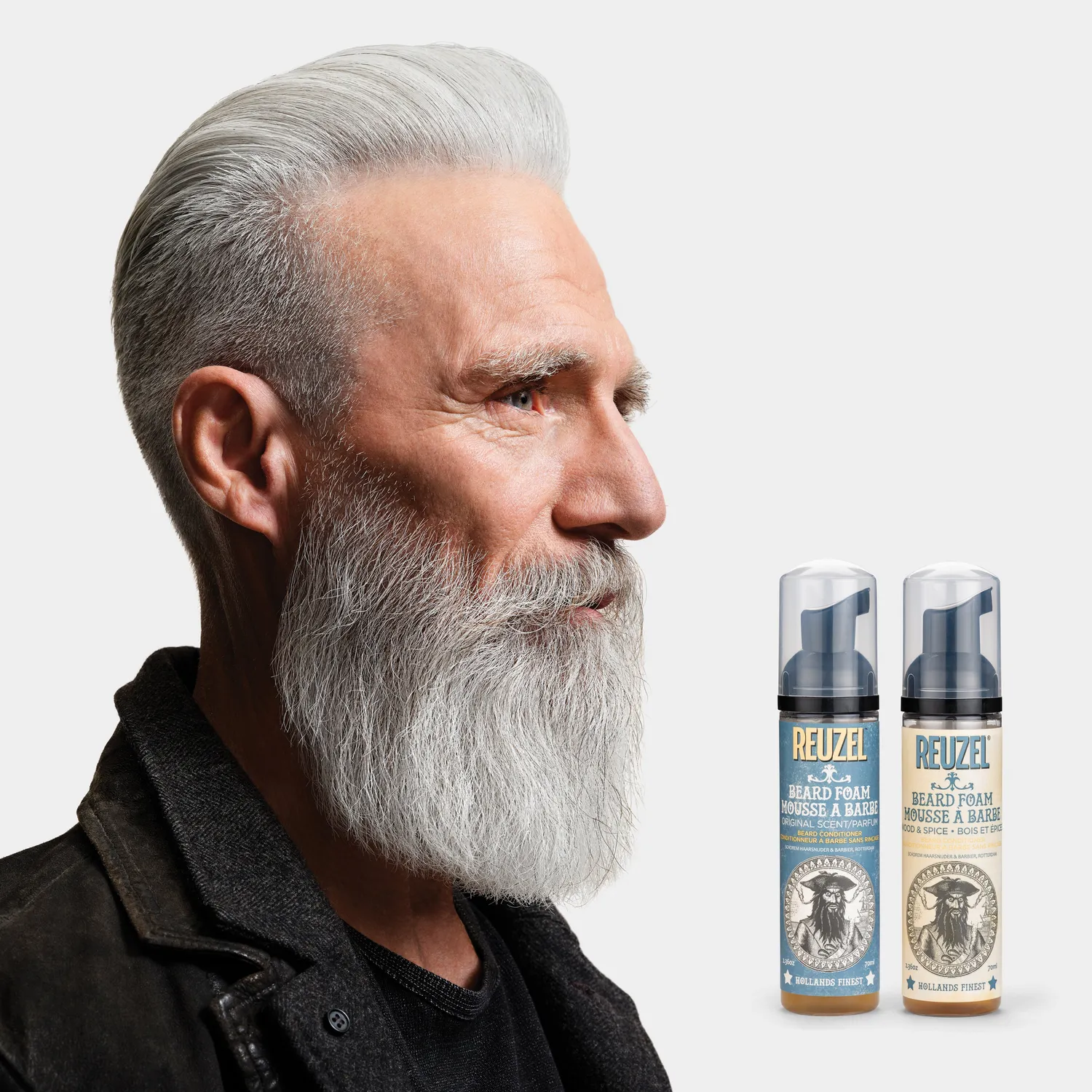 Reuzel Beard Foam skäggskum 70ml fräsch