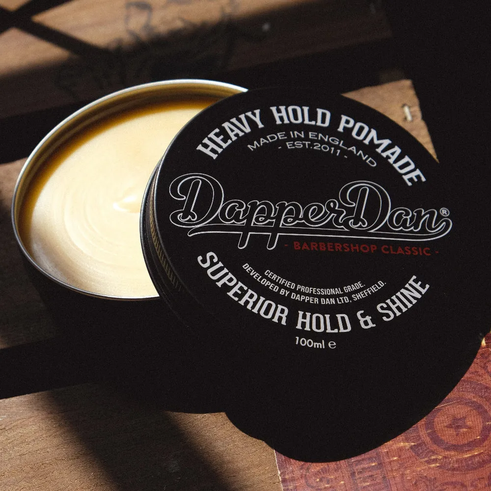 Dapper Dan Heavy Hold Pomade blank stark stadga