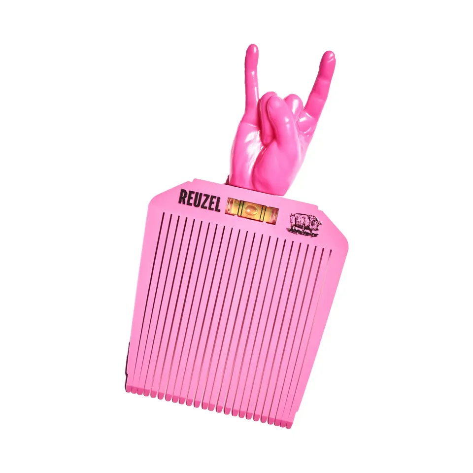 Reuzel Rock On Flat Top Comb stylingkam svart
