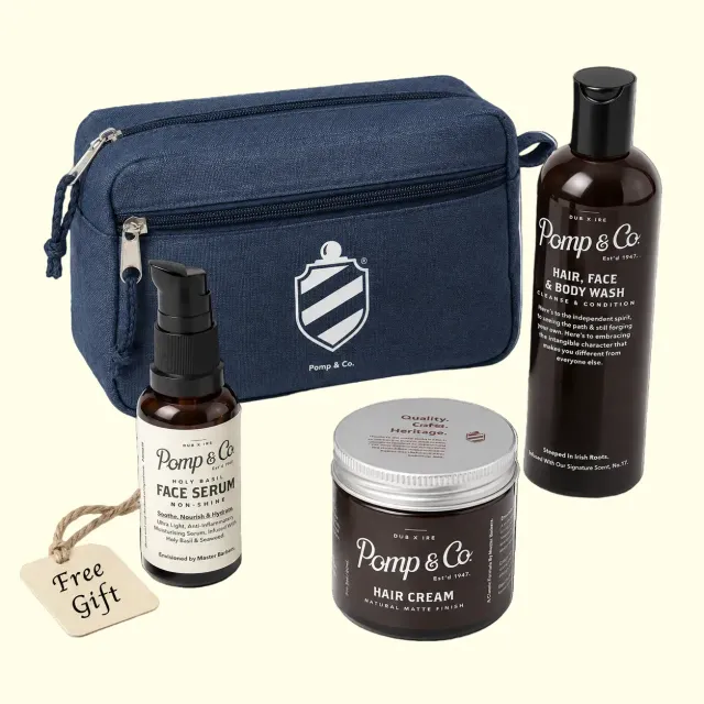 Pomp & Co Hair Care Starter Bundle hårkit matt stadga