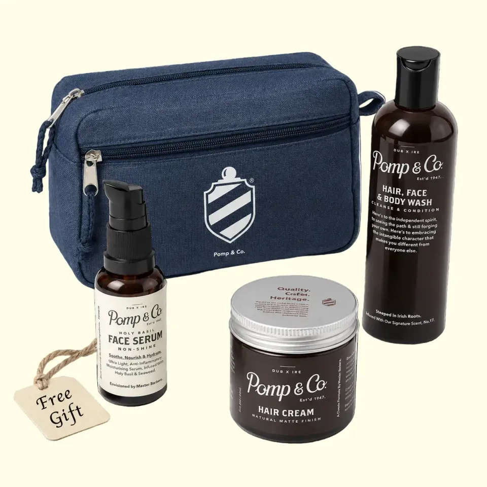 Pomp & Co Hair Care Starter Bundle hårkit matt stadga