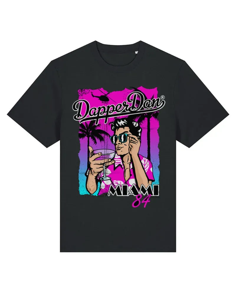 Dapper Dan Retro Tee Miami 84 t-shirt bomull