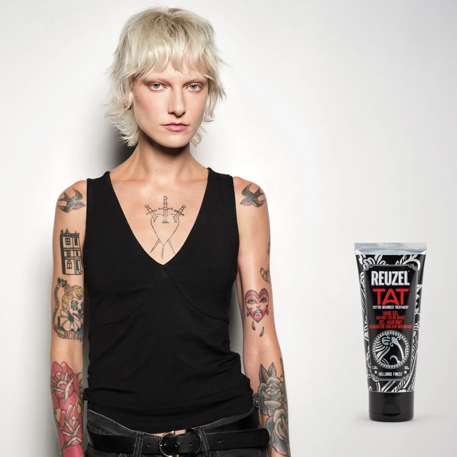 Reuzel TAT Vivid Gel tatueringsgel 100 ml vegansk