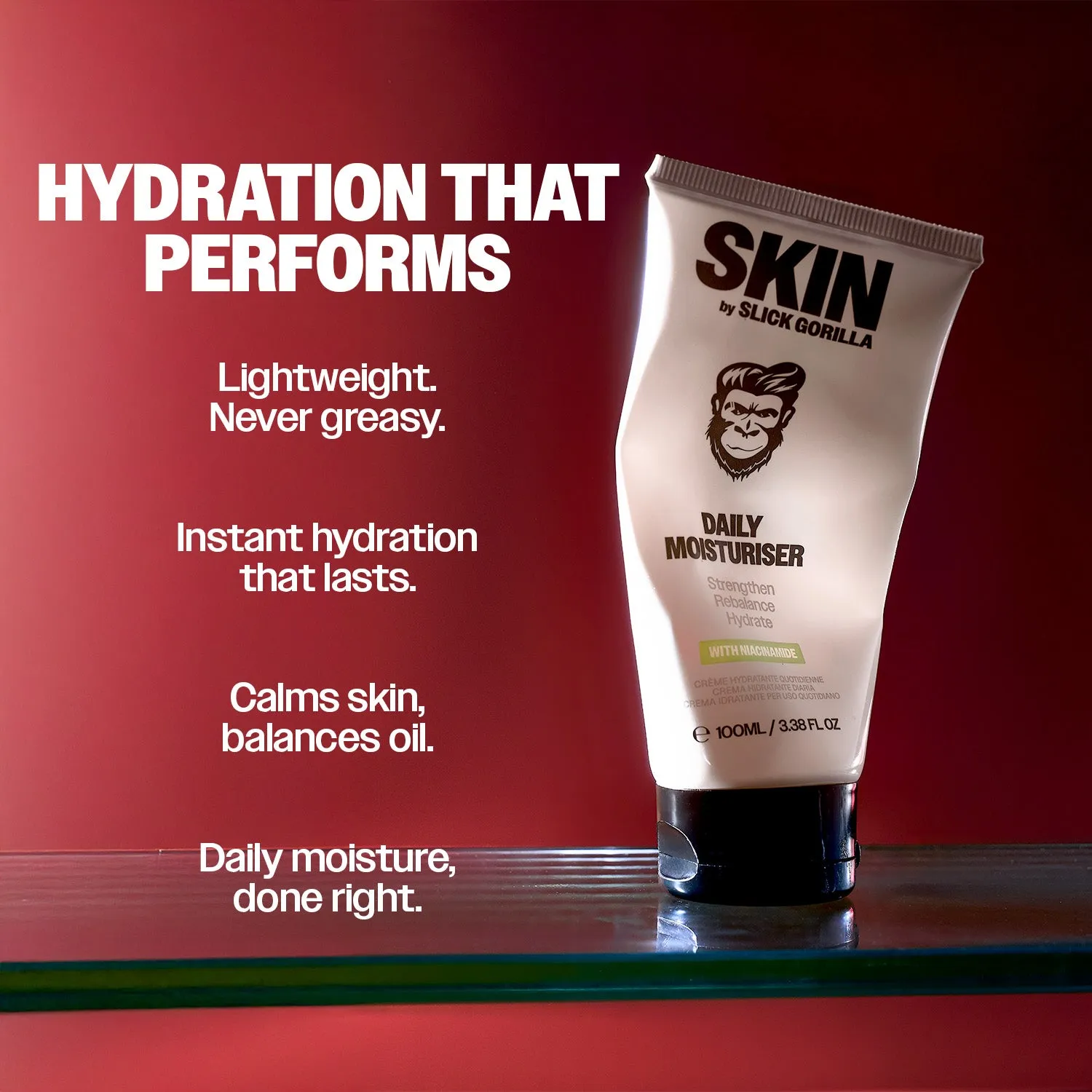 Slick Gorilla Daily Wash & Moisturiser Set hudvård