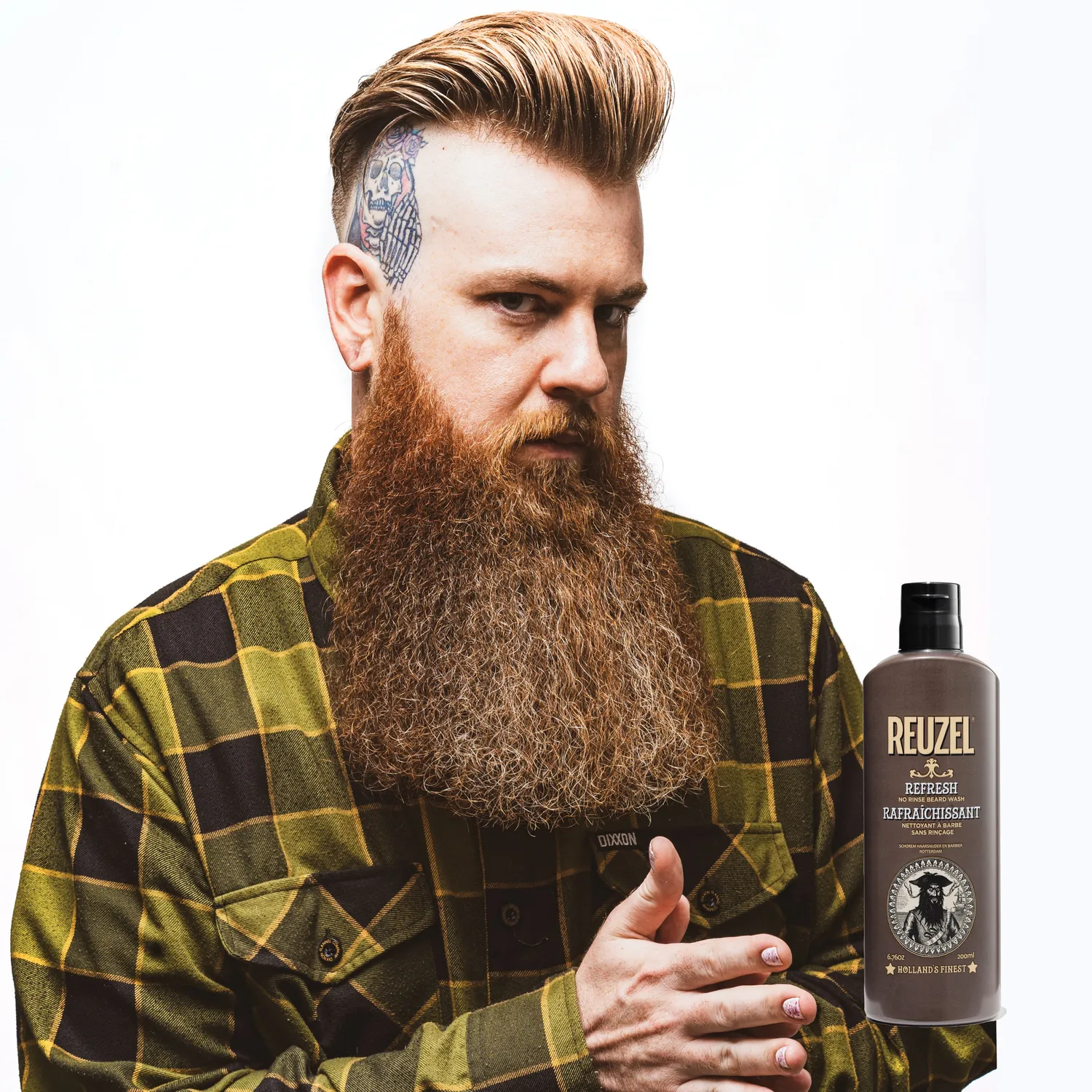 Reuzel Refresh skäggtvätt 200 ml utan skölj