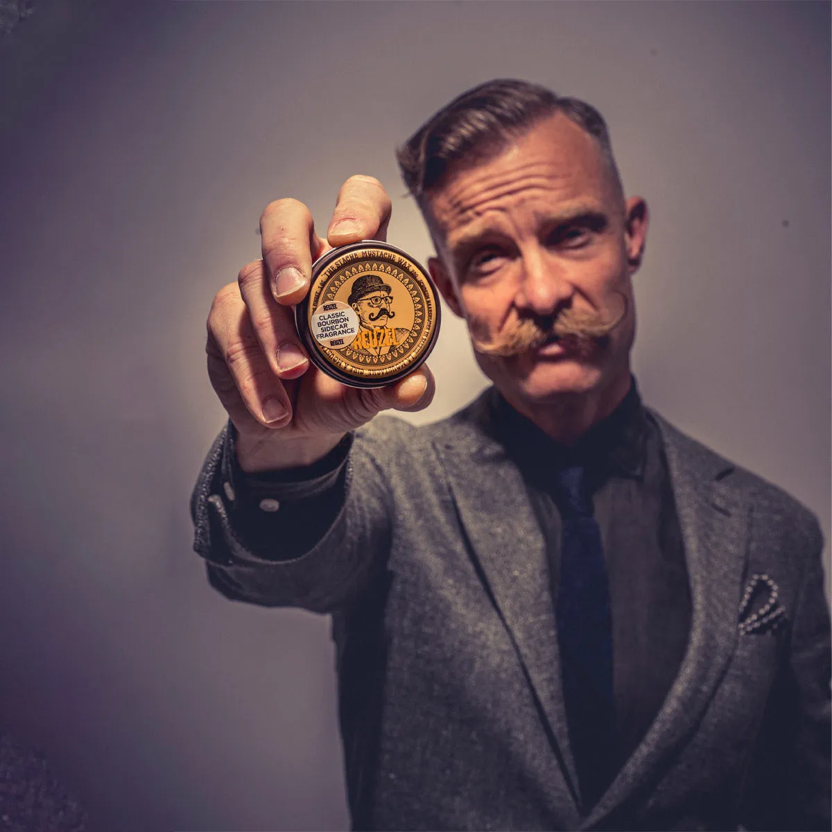 Reuzel Mustache Wax mustaschvax Bourbon Sidecar