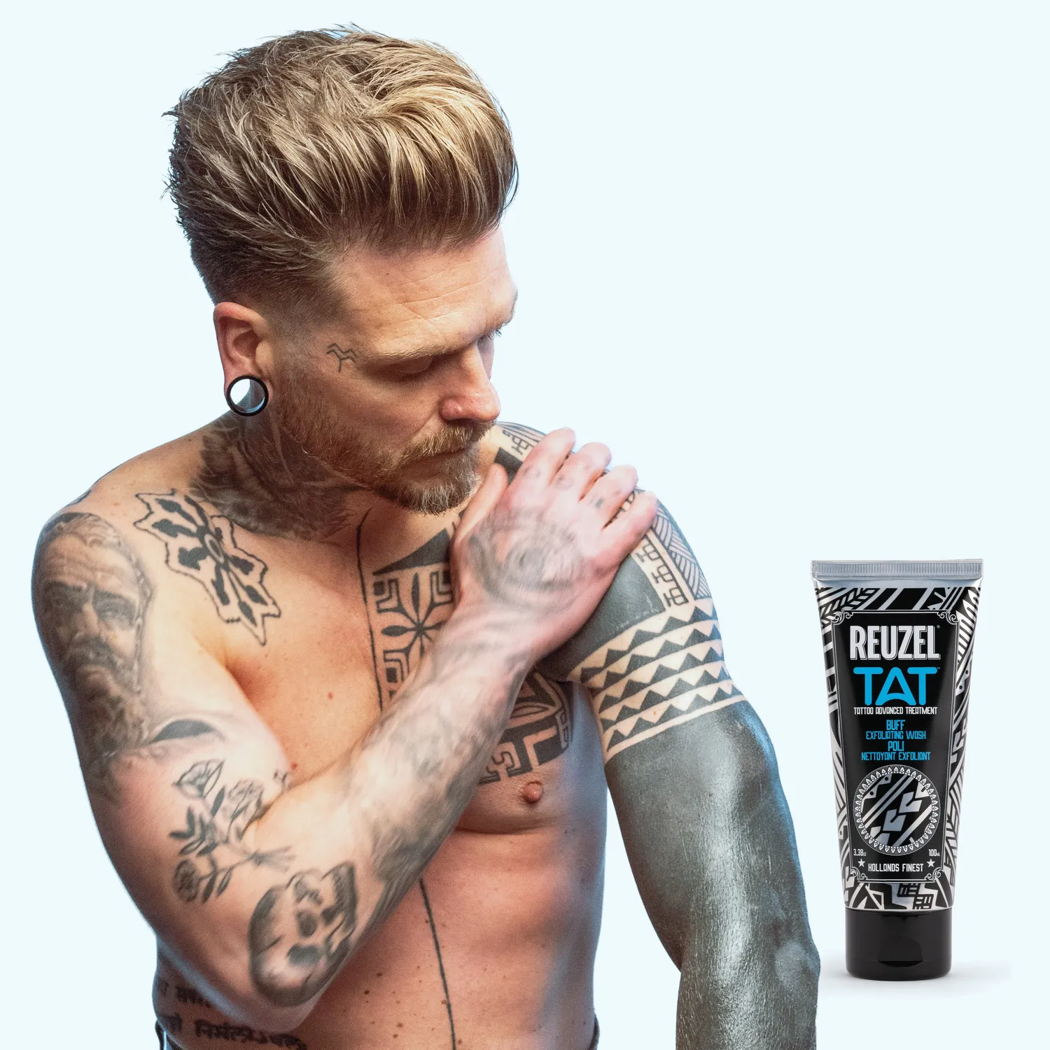 Reuzel TAT Duo tatueringskit Wash + Gel läkta
