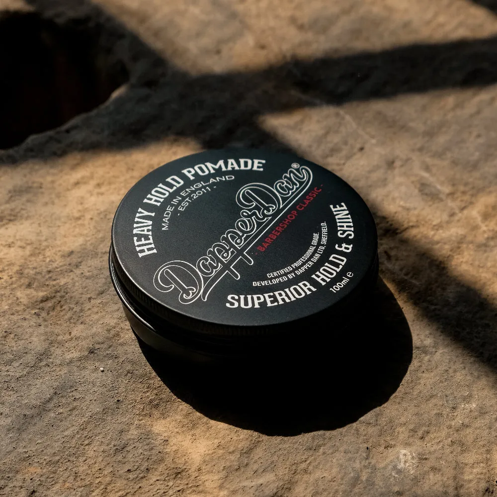 Dapper Dan Heavy Hold Pomade blank stark stadga