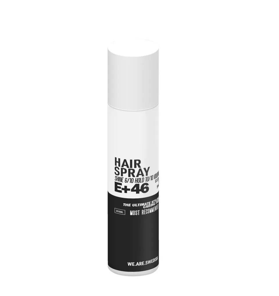 E46 Hairspray hårspray 300 ml blank stad