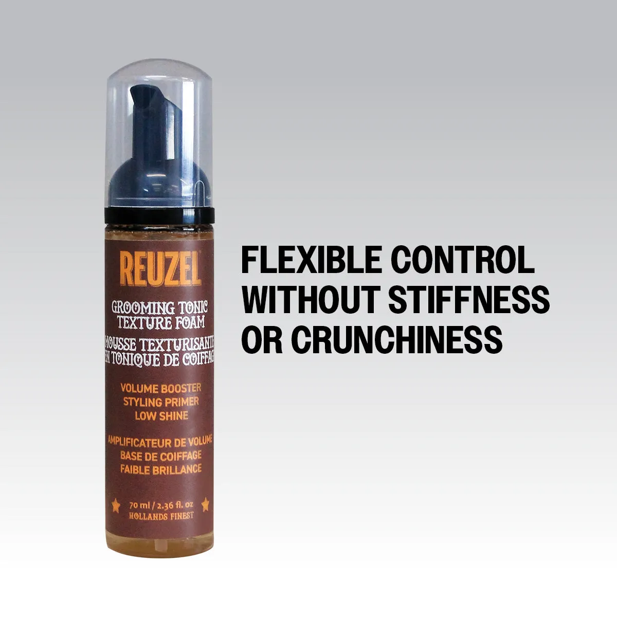 Reuzel Grooming Tonic Texture Foam skum 70 ml stadga 5