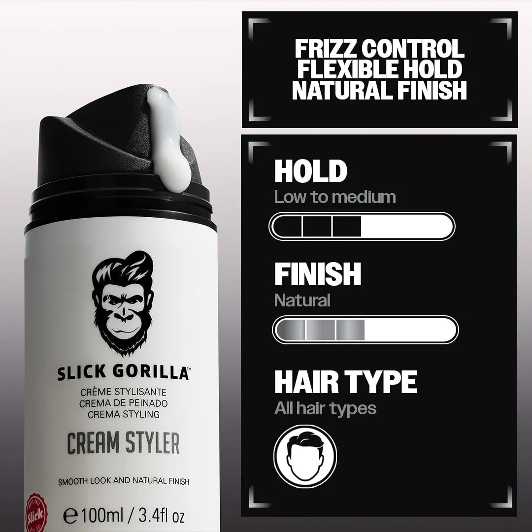 Slick Gorilla Cream Styler stylingkräm mjuk stadga